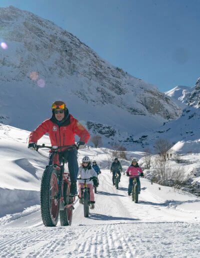 Randonnée Fatbike Val d'Isère