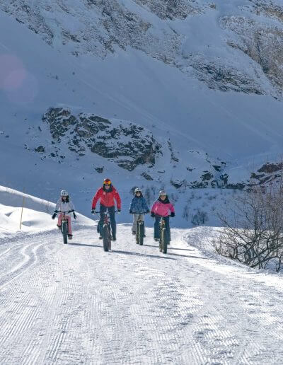 Randonnée Fatbike Val d'Isère