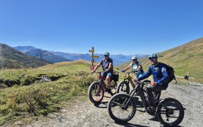 Randonnée VTT électrique en Savoie et Haute Savoie